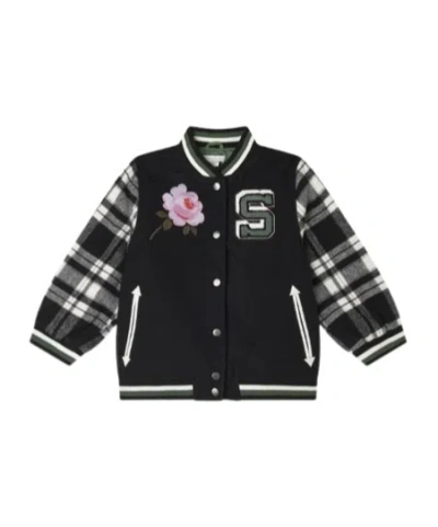 Stella Mccartney Long Sleeve Casual Jackets In Black