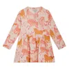 Stella Mccartney Horse Print Long-sleeve Dress