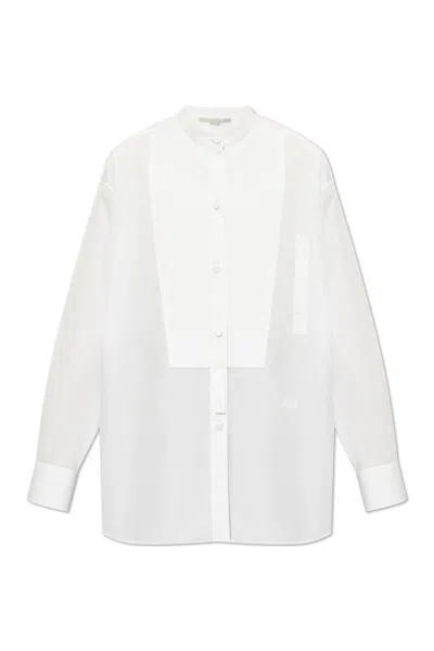 Stella Mccartney Long-sleeve Shirt In Bianco