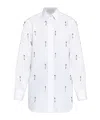 Stella Mccartney Crystal-embellished Shirt In White