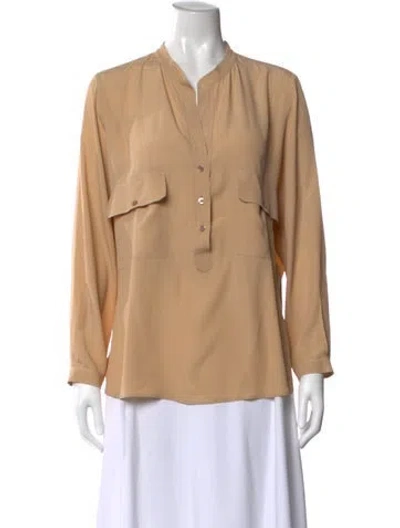Pre-owned Stella Mccartney Long Sleeve Top In Neutral