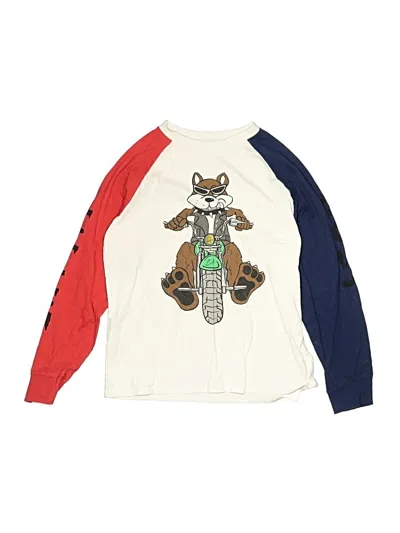 Pre-owned Stella Mccartney Kids'  Long Sleeve T-shirt In Ivory