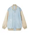 Stella Mccartney Long-sleeved Casual Jacket In Blue