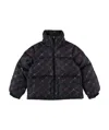 Stella Mccartney Multilogo Downjacket In Black