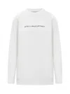 Stella Mccartney Iconic Sustainable Cotton Sweatshirt In White