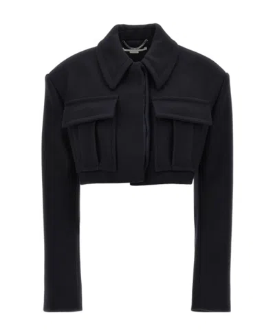 STELLA MCCARTNEY STELLA MCCARTNEY LONG-SLEEVED CROPPED JACKET