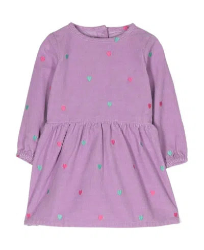 Stella Mccartney Long Sleeved Dress In Purple