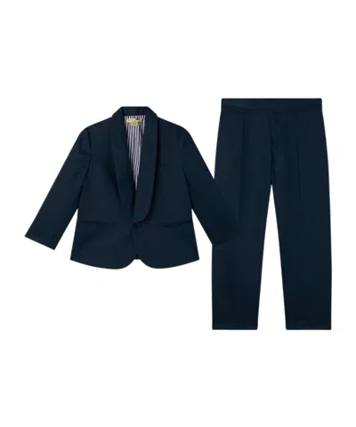 Stella Mccartney Long-sleeved Jacket And Trouser Suit In Black