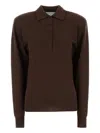Stella Mccartney Collar Design Cashmere Blend Polo Shirt