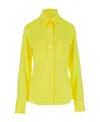 Stella Mccartney Long-sleeved Shirt In Yellow