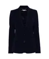 Stella Mccartney Single-breasted Tailored Blazer In Black
