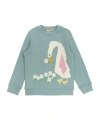 Stella Mccartney Graphic-print Sweatshirt In Green