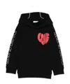Stella Mccartney Long-sleeved Sweatshirt In Black