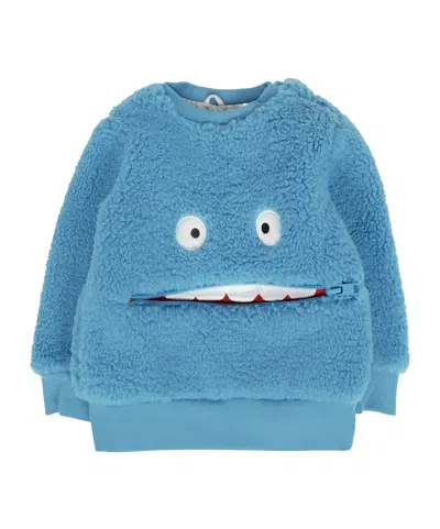 Stella Mccartney Kids' Long-sleeved Sweatshirt In Blue