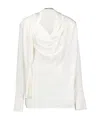 Stella Mccartney Tassel Draped Top In White
