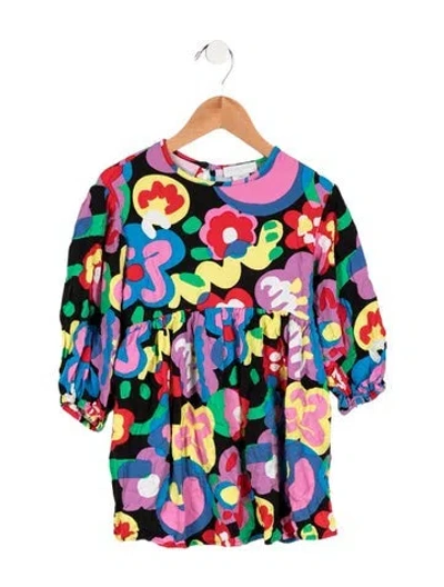 Pre-owned Stella Mccartney Babies' Long-sleeve Dress In Black