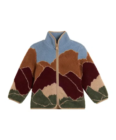 Stella Mccartney Long-sleeve Zip-up Jacket In Multi
