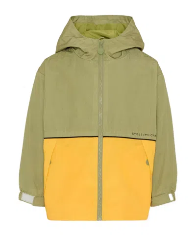 Stella Mccartney Kids' Long-sleeved Hooded Jacket In Multi