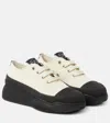 Stella Mccartney Loop Canvas Platform Sneakers In Black