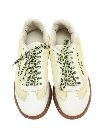 Pre-owned Stella Mccartney Loop Low-top Sneakers In White