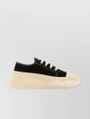 STELLA MCCARTNEY LOOP SNEAKERS WITH ROUND TOE AND CONTRAST SOLE