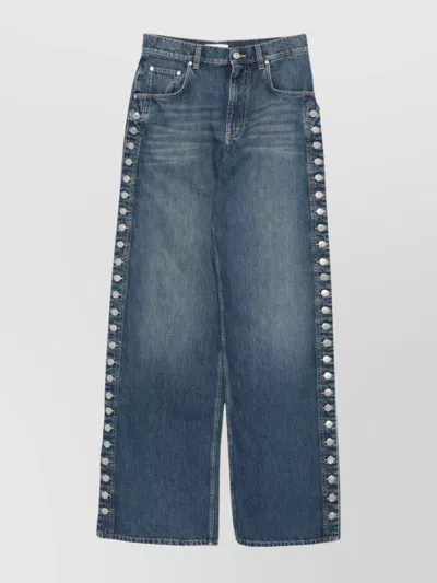 STELLA MCCARTNEY LOOSE FIT DENIM TROUSERS
