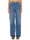 Stella Mccartney Loose Fit Jeans In Denim