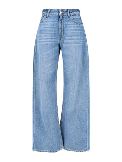 Stella Mccartney Loose Jeans In Blue