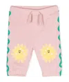 Stella Mccartney Loose Waist Sweatpants In Pink