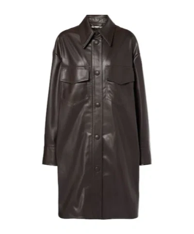 Stella Mccartney Loose-fitting Shirt In Brown