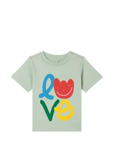 Stella Mccartney Babies' Love-motif T-shirt In Multi