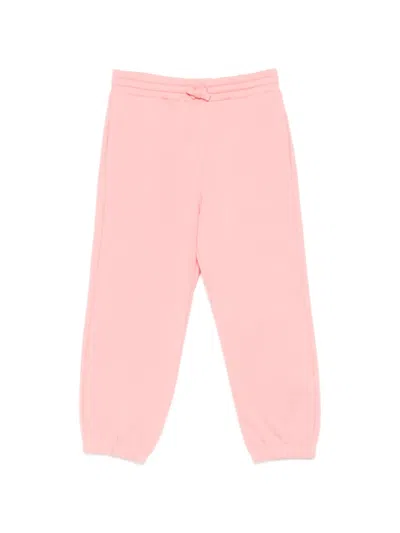 Stella Mccartney Kids' Love-motif Trackpants In Pink