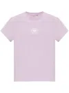 Stella Mccartney Lovestruck Cotton T-shirt In Purple