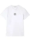 Stella Mccartney Tshirt Con Logo In White
