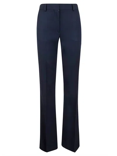 Stella Mccartney Concealed-fastening Tailored Trousers In Blue