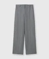 Stella Mccartney Low-rise Check Straight-leg Trousers In Cream And Black