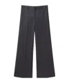 Stella Mccartney Low-rise Flared Trousers In Black
