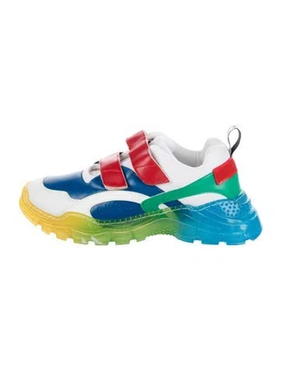 Pre-owned Stella Mccartney Kids' Low Top Sneakers In White