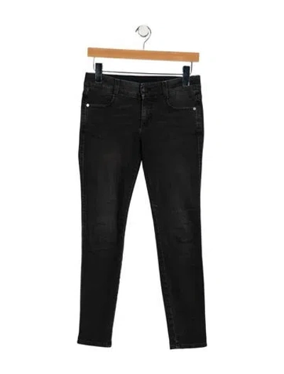 Pre-owned Stella Mccartney Low-rise Skinny Leg Jeans In Black