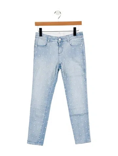 Pre-owned Stella Mccartney Low-rise Skinny Leg Jeans In Blue