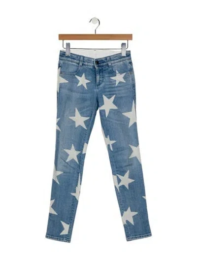 Pre-owned Stella Mccartney Low-rise Skinny Leg Jeans In Blue