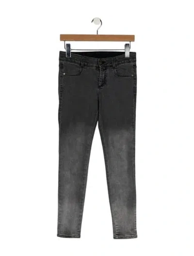 Pre-owned Stella Mccartney Low-rise Skinny Leg Jeans In Gray