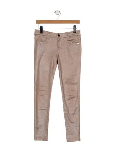 Pre-owned Stella Mccartney Low-rise Skinny Leg Jeans In Neutral
