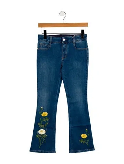 Pre-owned Stella Mccartney Low-rise Straight Leg Jeans W/ Tags In Blue
