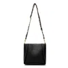 Stella Mccartney Lter Mat 'stella Logo' Crossbody Bag In Black