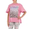 Stella Mccartney Lucky Spot Daisy Field Cotton T-shirt In Pink