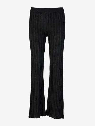 STELLA MCCARTNEY STELLA MCCARTNEY LUREX KNIT PANTS