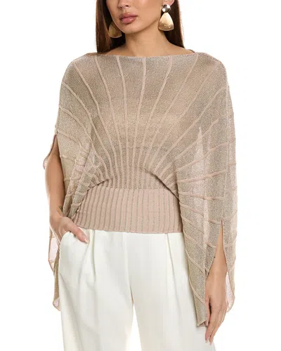 Stella Mccartney Lurex Shine Stripes Dress Topper In Multi