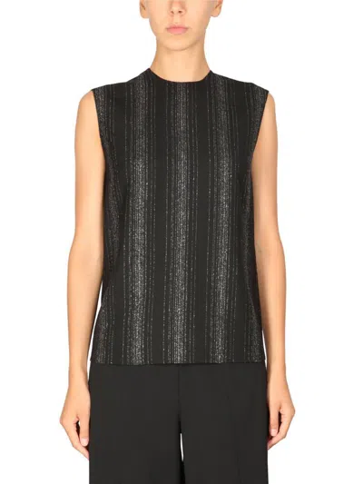 STELLA MCCARTNEY STELLA MCCARTNEY LUREX TAILORED TOP