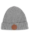 Stella Mccartney Distressed Alpaca Beanie In Black